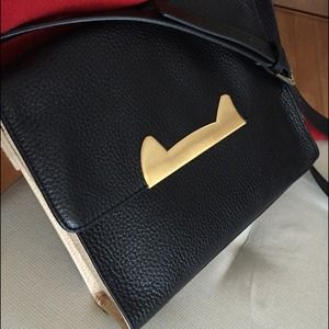 🚫SOLD🚫 Tsumori Chisato cat face bag black