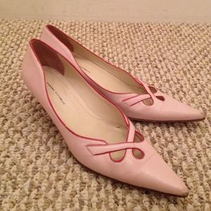 BANANA REPUBLIC pink leather shoes BANANA REPUBLIC pink leather shoes