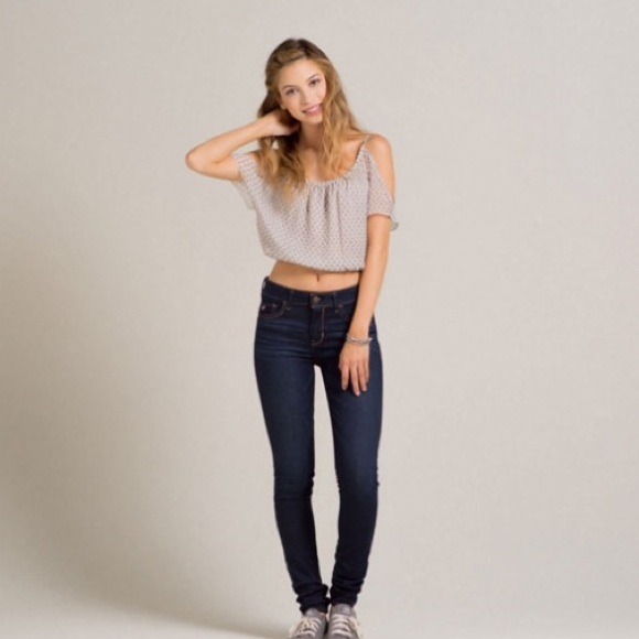 New Hollister High Rise Skinny Jeans