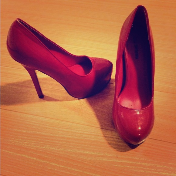 Call It Spring Shoes - Hot red heels. Like new