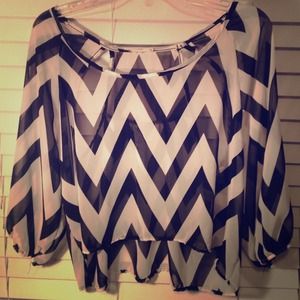 Chevron Blouse
