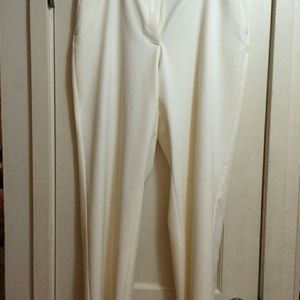 Off-White Liz Claiborne Pants Sz 16