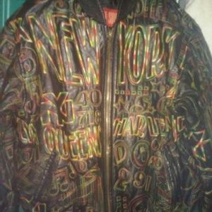 Leather NYC urban jacket