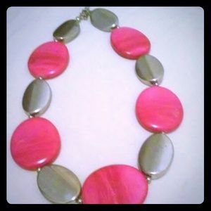 Pretty in pink necklace