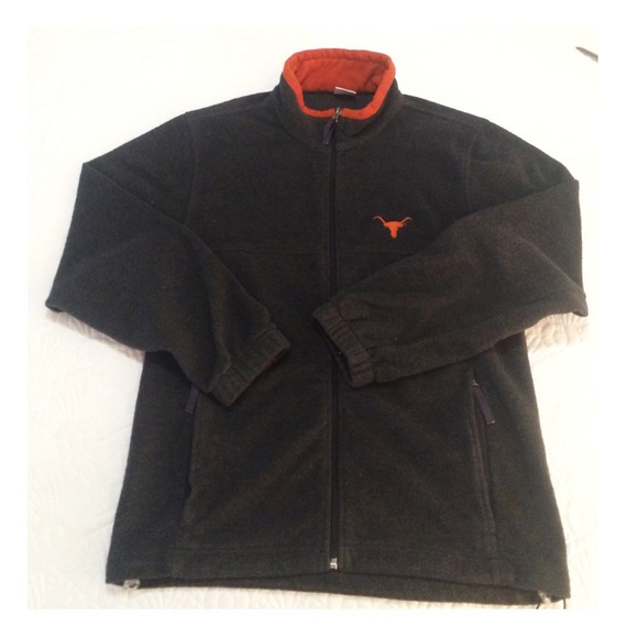 The North Face Outerwear - University of Texas Longhorn Zip up Fleece Jacket