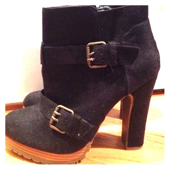 High-Heeled Booties