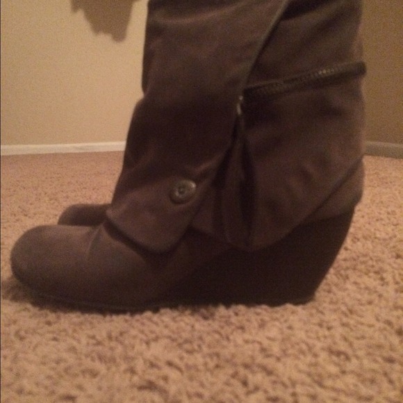 Wedge Booties
