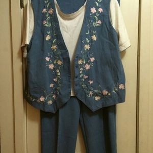 Alfred Dunner Pant Suit