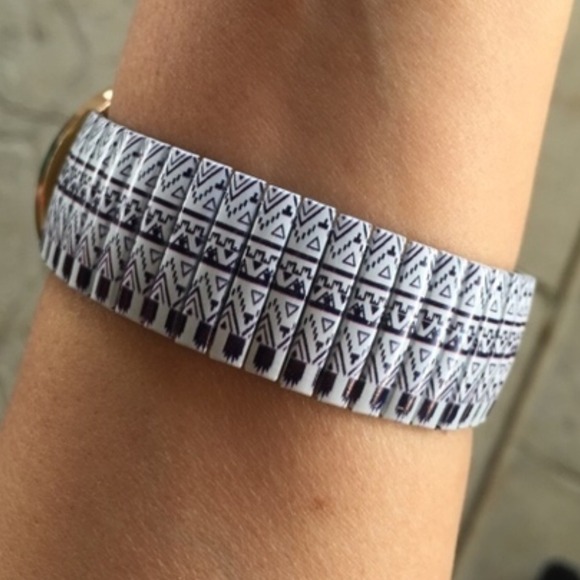 SALE! New black white rose gold boho AZTEC watch - Picture 3 of 4