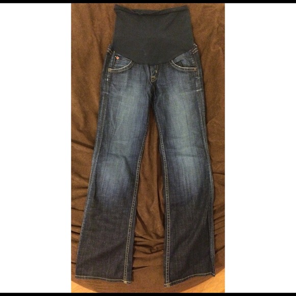 🔴SOLD🔴 Hudson Maternity Bootcut Jeans - Picture 2 of 3