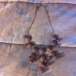 Bubble statement necklace