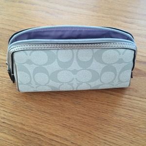 Authentic Coach Makeup Bag