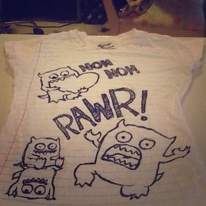 Monster tee from Spencer's Gifts