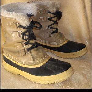 Sorel Snow Boots Bean Boots Style sz 7.5