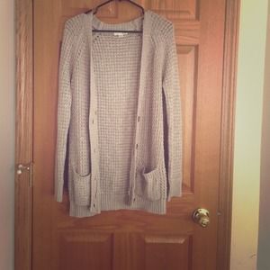 Knit cardigan