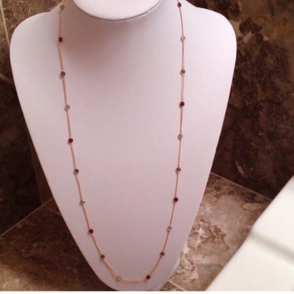 Jewelry - Gemstone and gold necklace