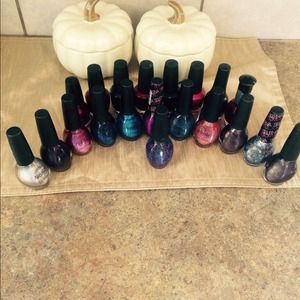 Nicole finger paint and OPI nail colors!