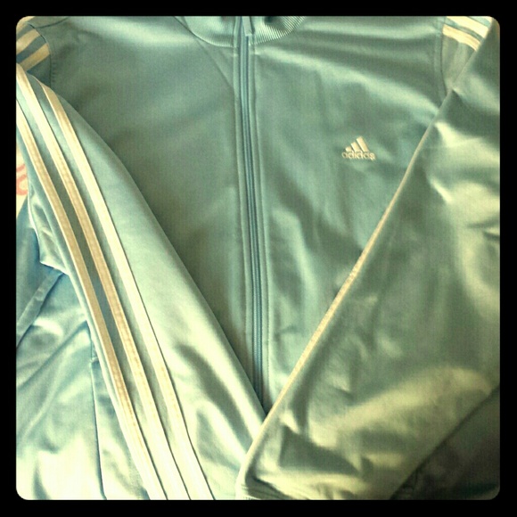 Adidas Baby Blue Track Jacket