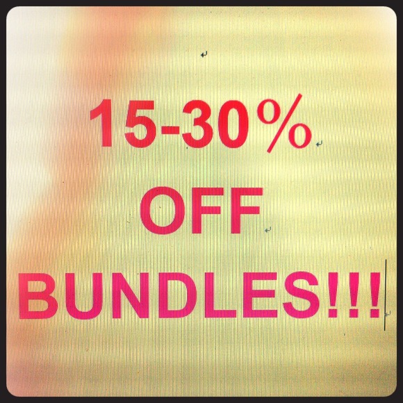 ✨Today only 15-30% bundles✨