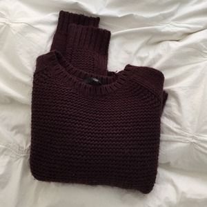 Tibi Burgundy Sweater in XS