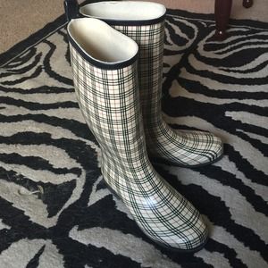 Burberry Inspired Rain Boots
