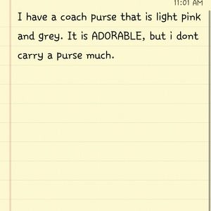 Coach purse
