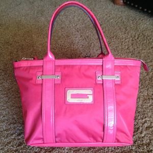 GUESS "Arm Lover" Pink Handbag