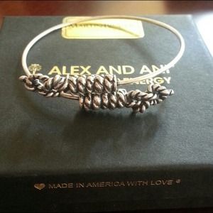 Alex and ani knot bracelet