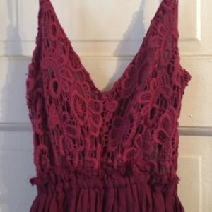 Maxi backless dress