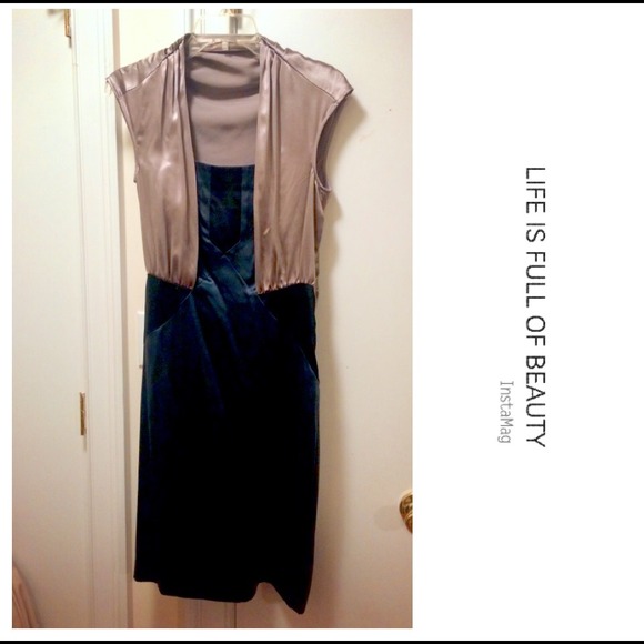 DVF Silk Cocktail Party Dress - Picture 1 of 1