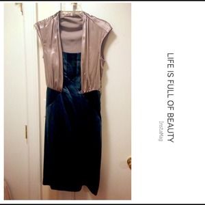 DVF Silk Cocktail Party Dress