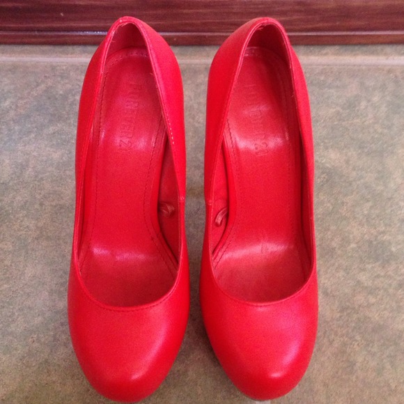 Cherry Red Pumps