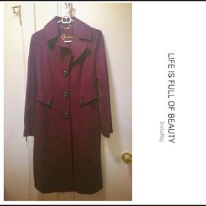 Guess Burgundy Jacket