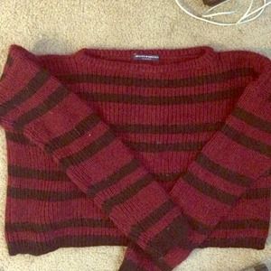 Crop sweatshirt brandy Melville