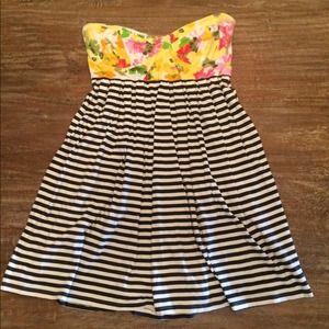 Billabong strapless dress // size: M