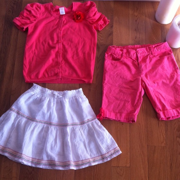 Kids Sweater skirt capris