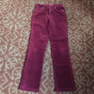 ESPRIT date red corduroy pants
