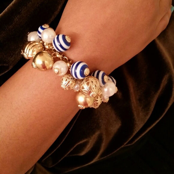 Nautical Charm Stretch Bracelet