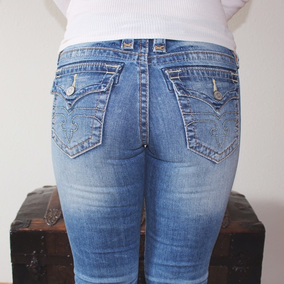 Rock Revival Denim - medium wash bootcut denim