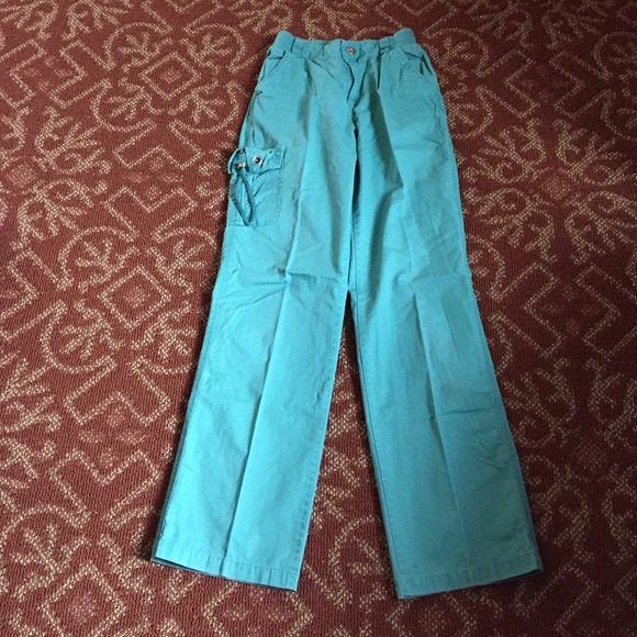 Kaxin blue-green pants
