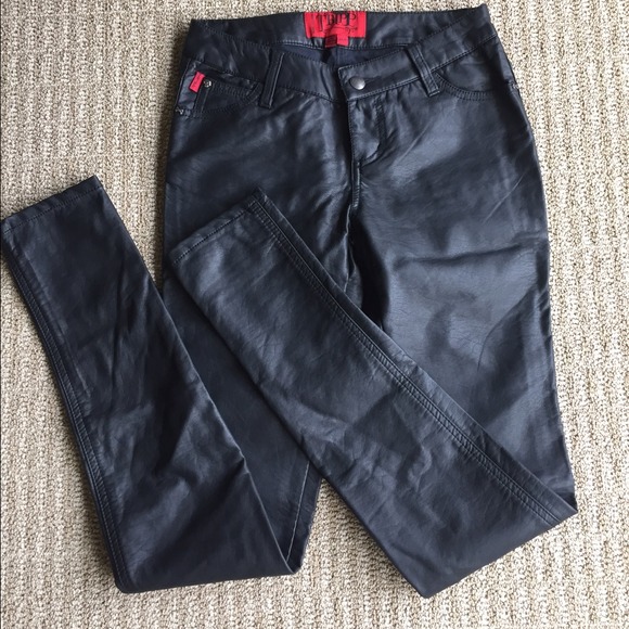 Tripp NYC Vegan Leather Pants. Size 0. NWOT.
