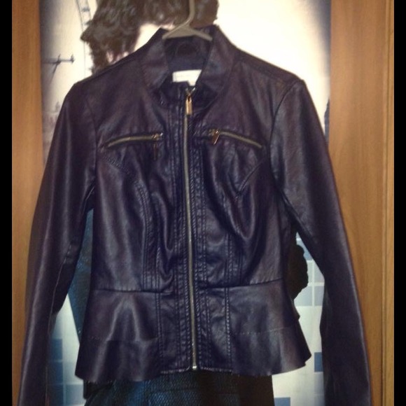 New York & Company dark purple jacket