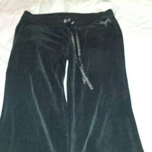 Victorias secret velour pants