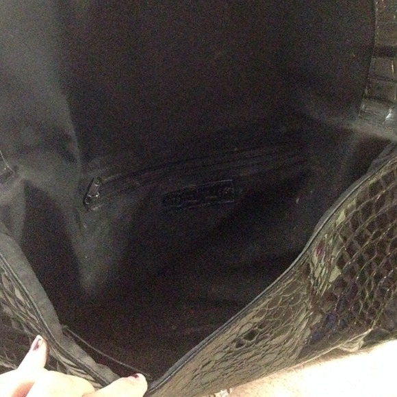 Black Evening clutch bag "big size" - Picture 4 of 4