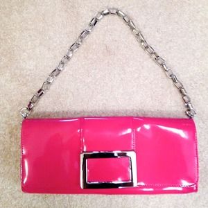 ALFANI Hot Pink Clutch Purse
