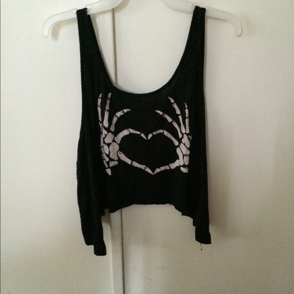 Skeleton crop top - Picture 2 of 2