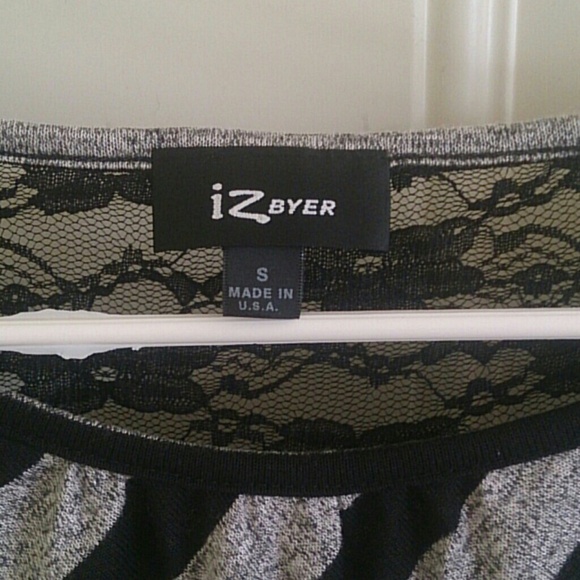 Striped dressy top! NWOT - Picture 3 of 3