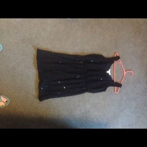 Black cocktail dress