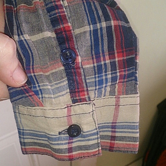 Plaid button down! - Picture 2 of 3