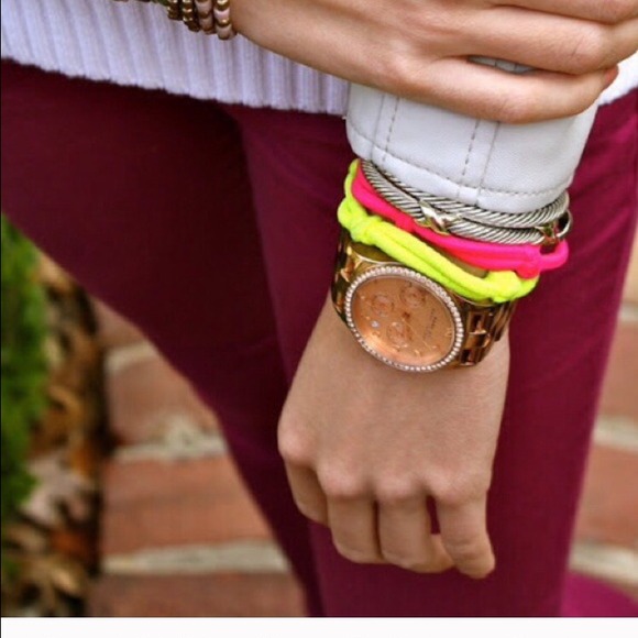 Black Cherry Mid-Rise jeans